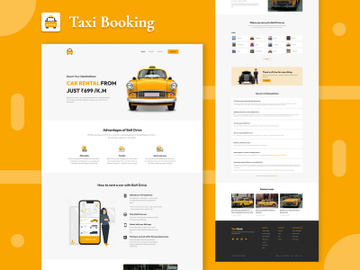 Taxi Booking Website preview picture