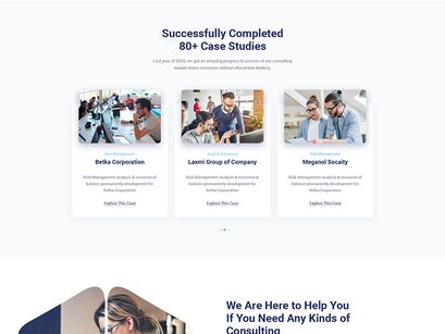 Business PSD Template