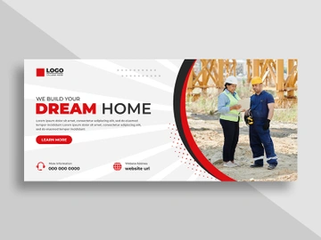 Real Estate Agency Facebook Cover Ver-5 preview picture