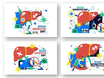 10 World Hepatitis Day Illustration