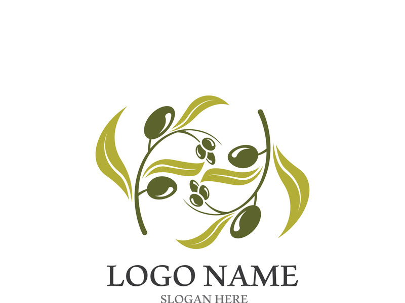 olive icon vector illustration design template