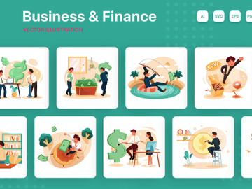 M194_Business & Finance Illustrations preview picture