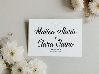 Larfioda | Elegant Script Font