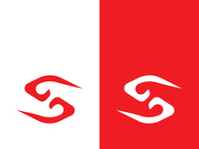 Business corporate S letter logo design vector