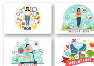 12 Weight Loss Illustration