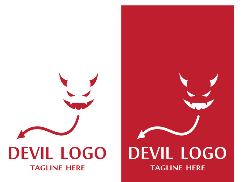 Devil sign and symbol logo