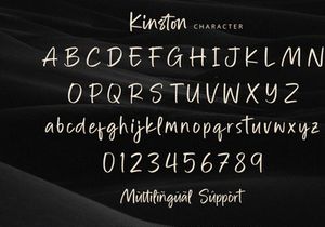 Kinston - Handwritten Font