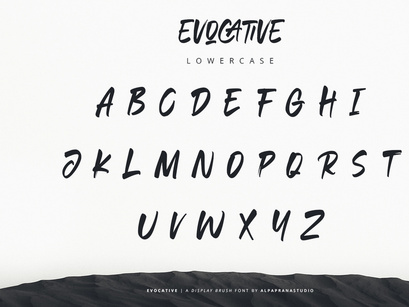 Evocative - Brush Font