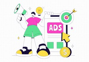 10 Advertising Vector Illustration