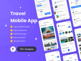 Traveltor - Travel App UI Kit preview picture