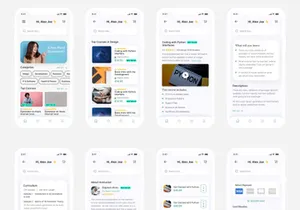 Learning Course App UI Kit