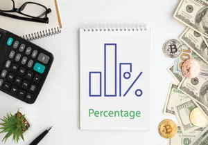 Percentage And discount Icon Set