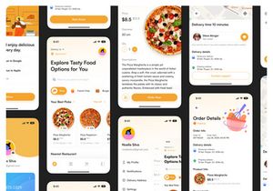Sparkle Foodies - Food UI Kits