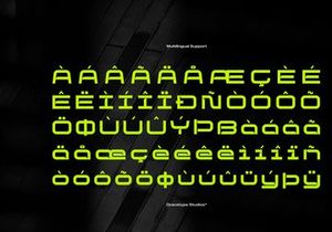 Luroha | Modern Futuristic Font