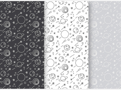 Seamless Space Patterns