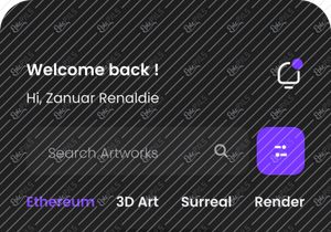 NFT Market Mobile App UI Kits