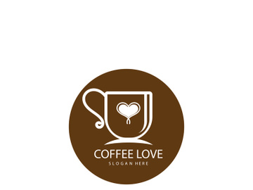 Coffee cup Logo Template vector icon design preview picture