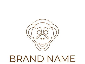 Monkey logo preview picture
