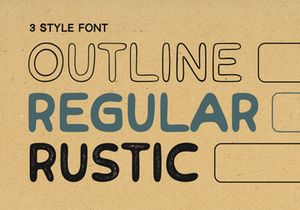 Vintage Vignette - Retro Font