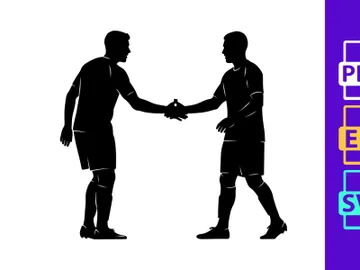 Two men shaking hands in a gesture of agreement or friendship preview picture