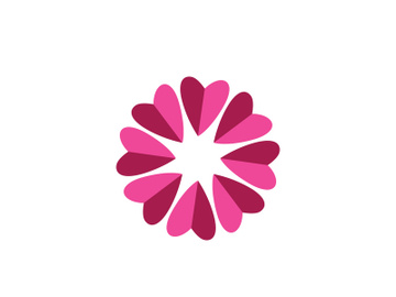 Flower icon design illustration preview picture
