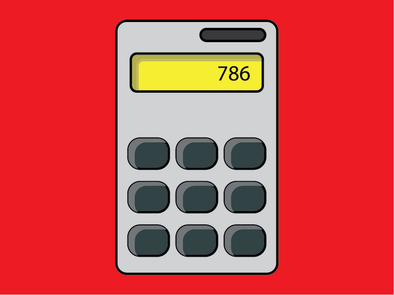 Flat Design Calculator Tutorial in Adobe Illustrator