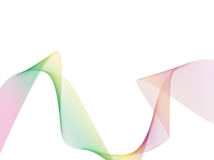 Sound waves vector illustration design template