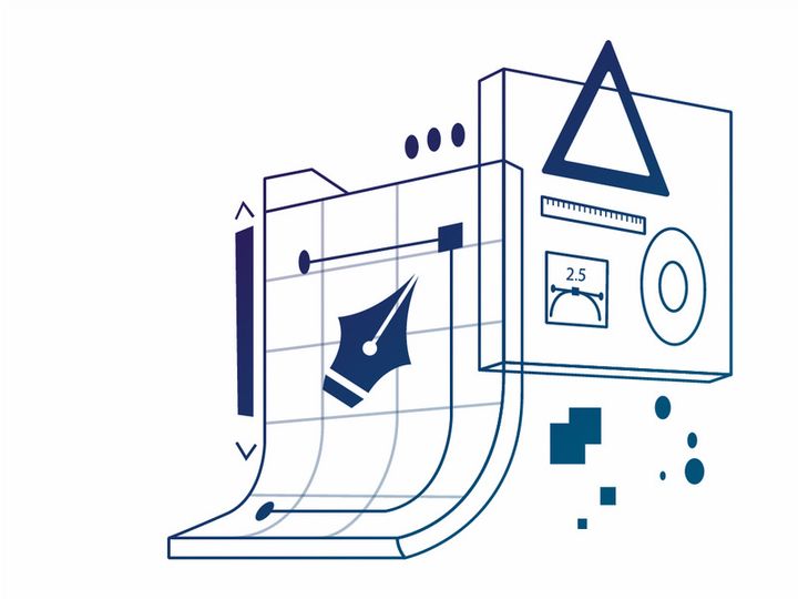 Illustration : Architect Design Artboard