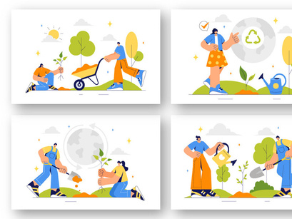 9 Forest Restoration Illustration