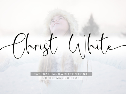 Christ White Font