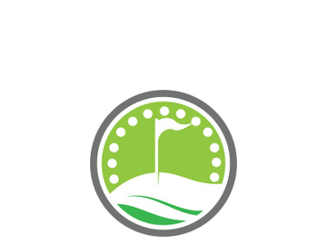 Golf logo  and icon vector illustration preview picture