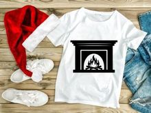 Cozy Fireplace with Burning Logs