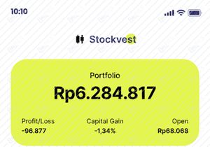 Stock App Mobile UI Kit