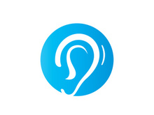ear Logo Template vector icon