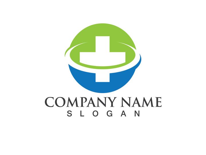 Cross Medical Logo template vector illustration