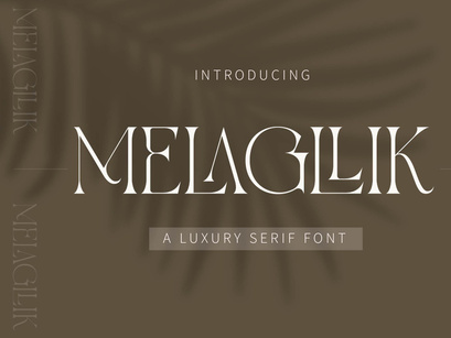 Melagllik Modern Serif