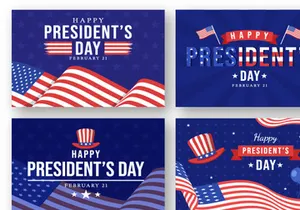 19 Happy Presidents Day Illustration