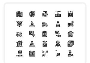 Delivery And Logistic Icon Pack