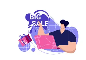 cashback coupon icon flat Illustration for 50% off get vouchers discounts