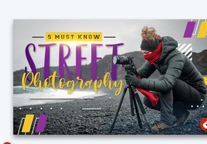 Photography YouTube Thumbnails