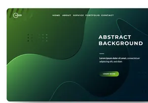 Abstract background Liquid color dark minimal design. Fluid vector gradient design for web development, banner