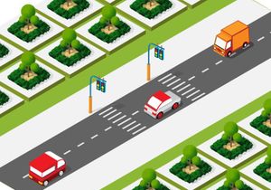 Isometric city constructor