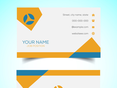 10 Creative and modern corporate business card template