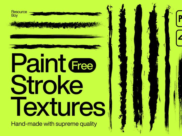 Free 100 Paint Stroke Textures