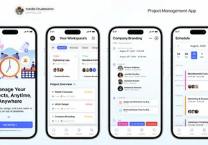 🔹 Task Management UI Concept 🔹