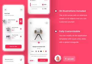 Furniture Store App Design