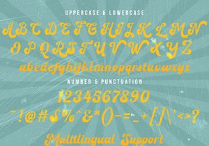 Retrowave – Retro Bold Script Font