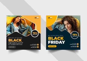 Black Friday Sale Social Media Post Ver-5