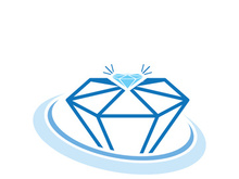 Diamond logo template vector icon illustration design