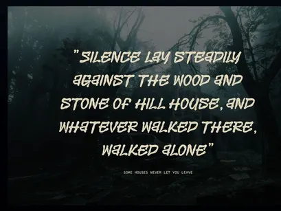 Derelict | Display Horror Font